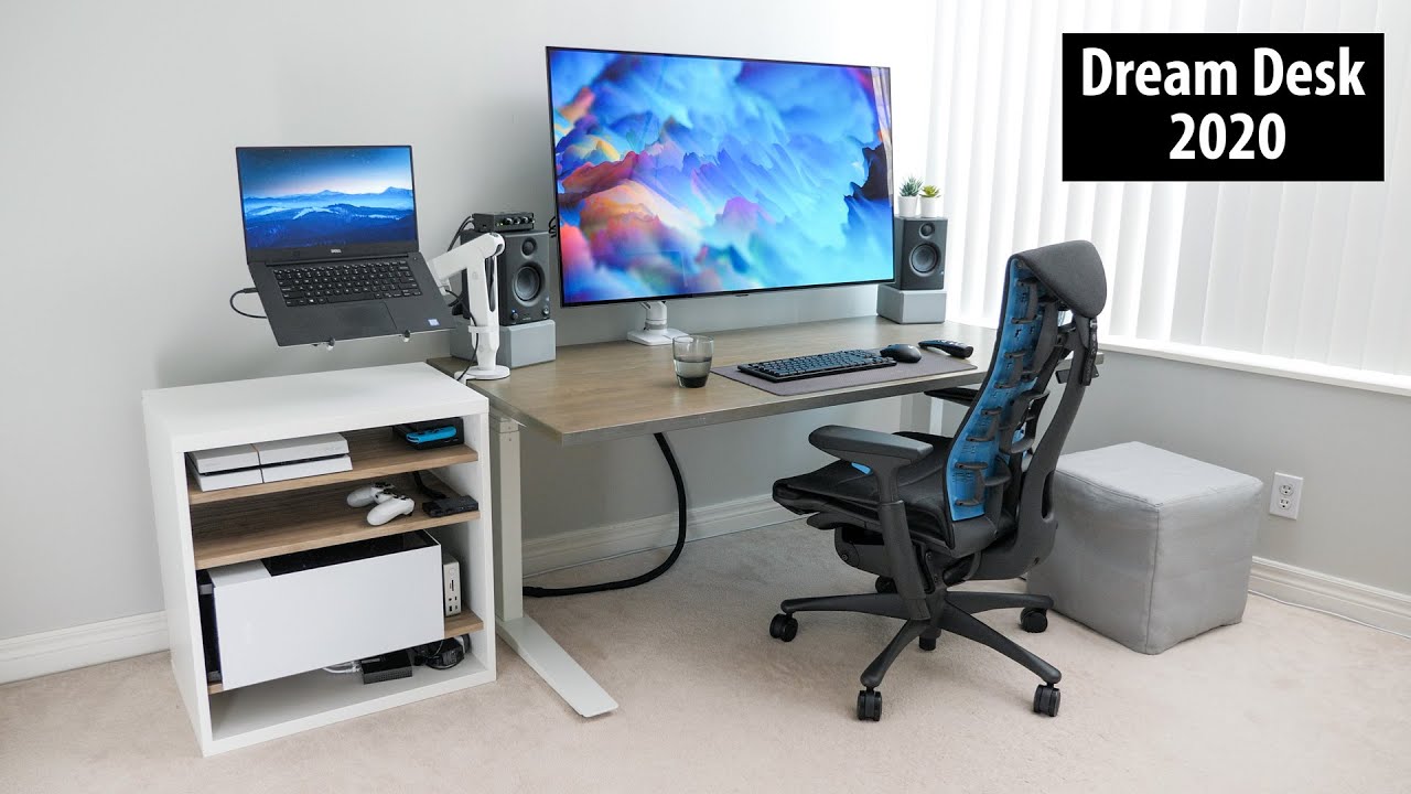 Dream Desk Setup 5.0 | Big Screen Productivity and Gaming | OFA.GURU