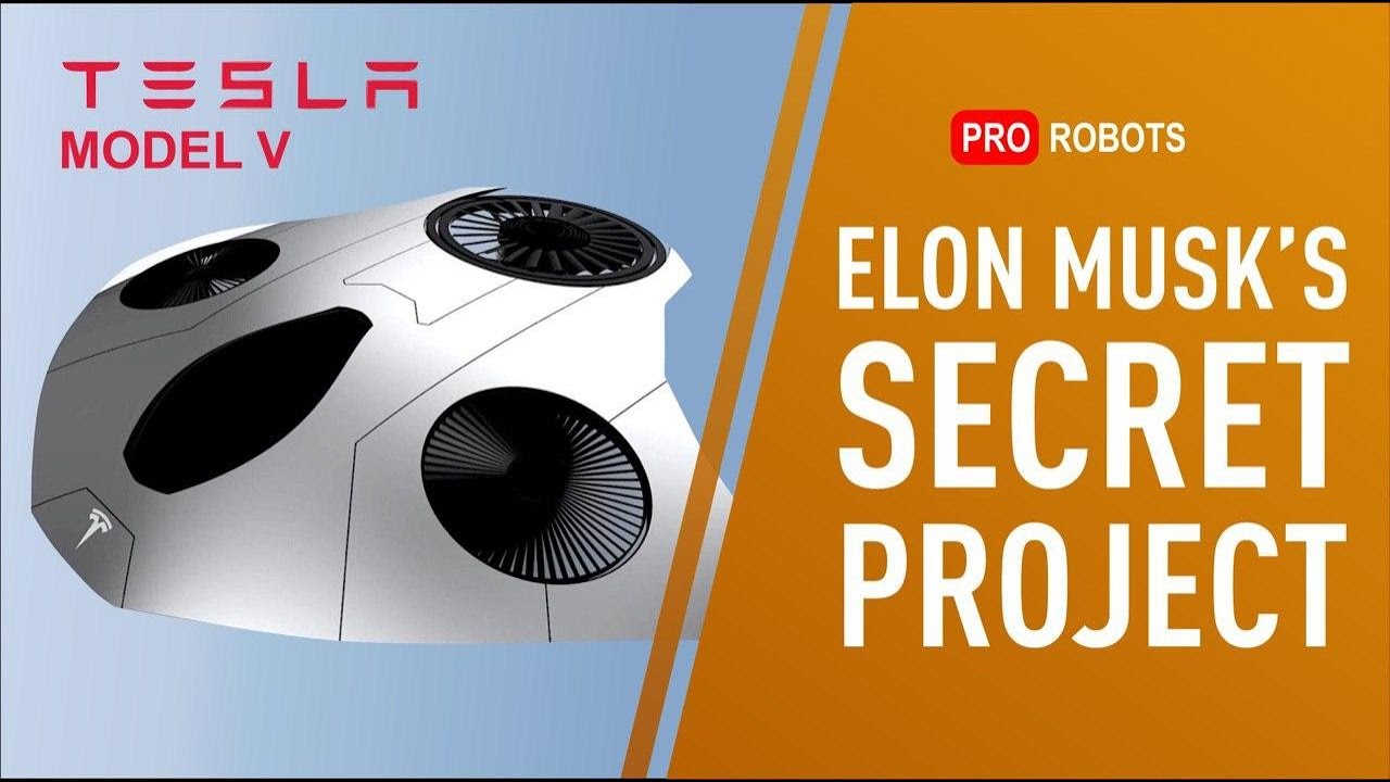 unknown project by elon musk tesla model v aircraft