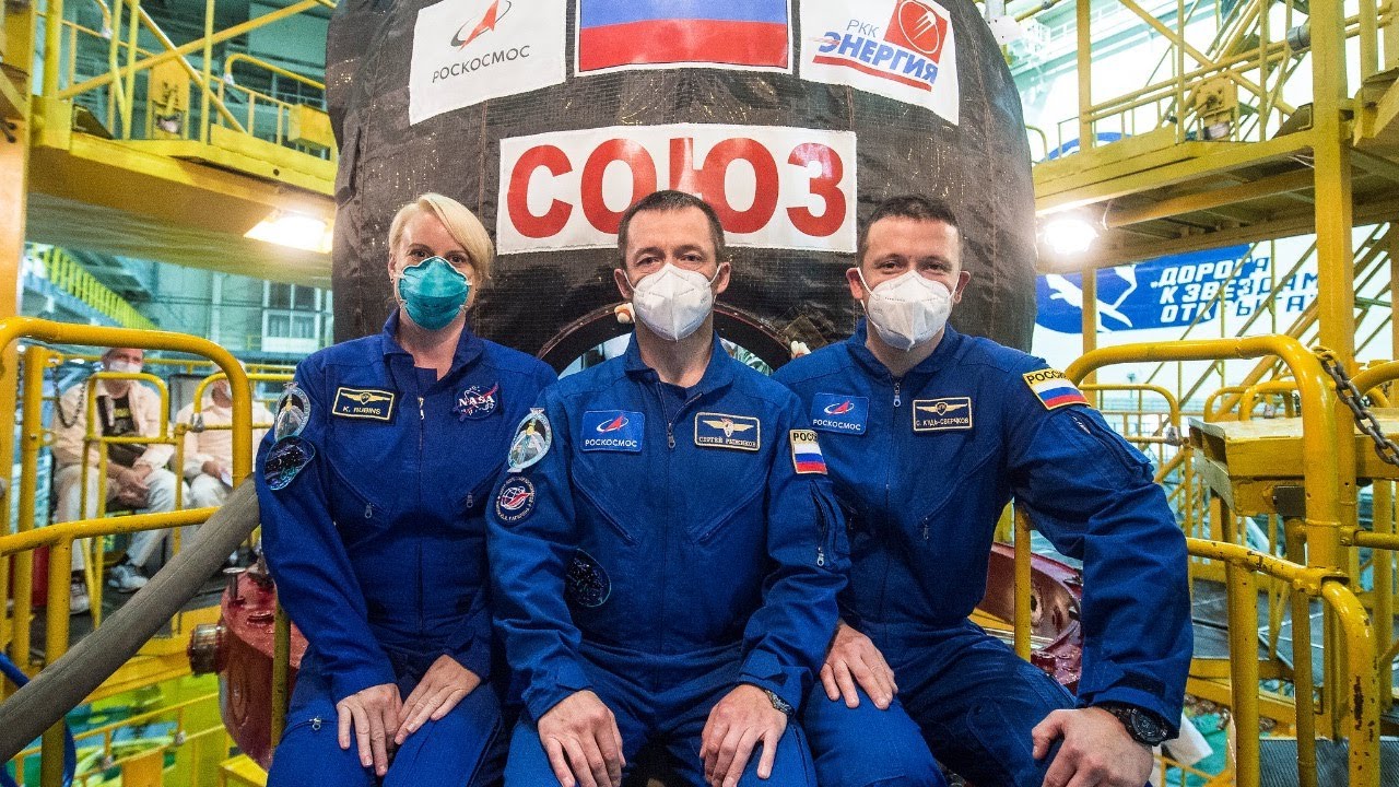 Watch Three New Crew Members Launch To The International Space Station 