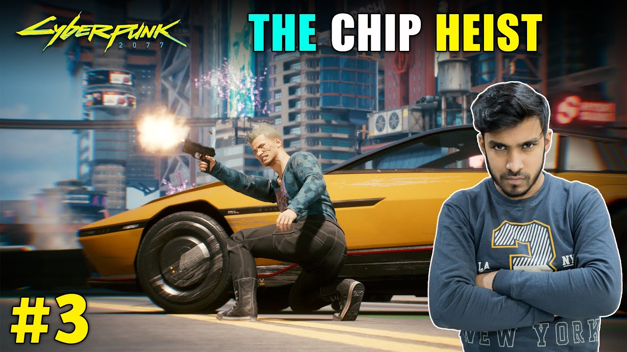 THE HEIST CYBERPUNK 2077 GAMEPLAY 3 OFA GURU   The Heist Cyberpunk 2077 Gameplay 3 Youtube Thumbnail 